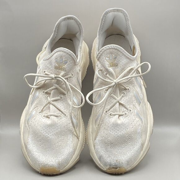 Adidas Ozweego Shoes Mens Size 10 White Cream Knit Adiprene Gum Sole Sneakers main image 7